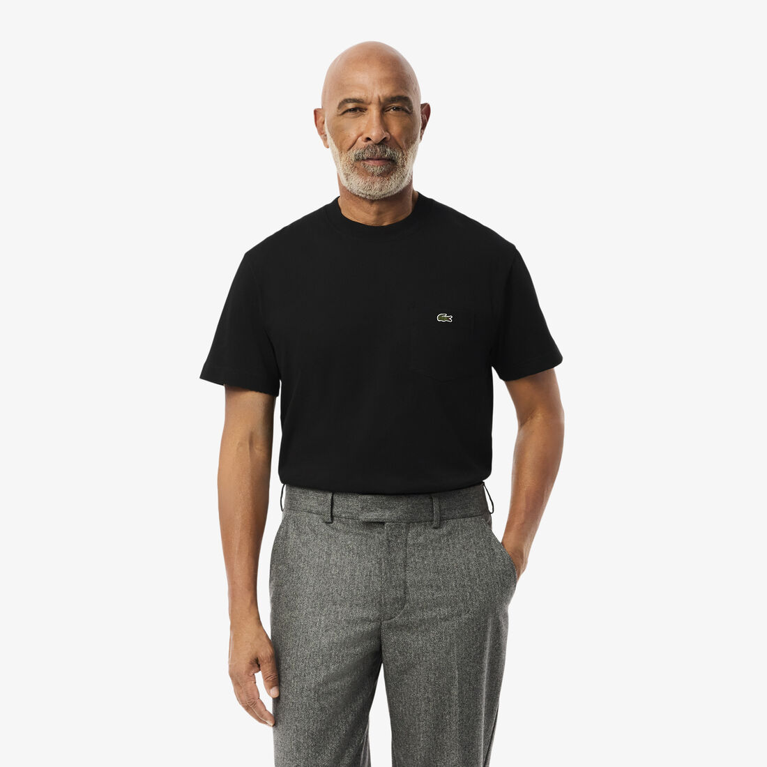 Cotton T-shirt with Breast Pocket - TH2827-00-031