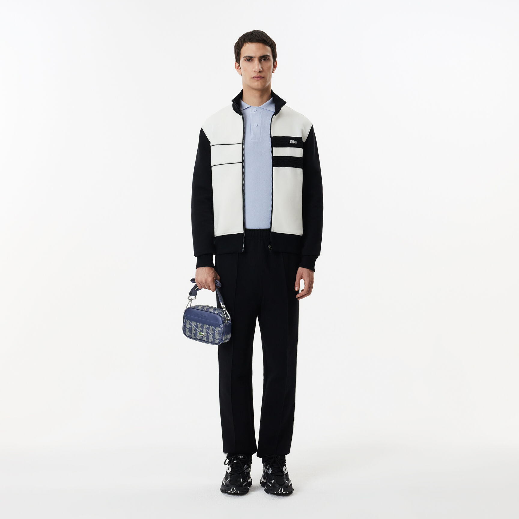 Small The Blend Grained Effect Shoulder Bag Small The Blend Grained Effect Shoulder Bag - NH4586BG-M83