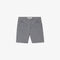 lacoste washed effect dyed denim bermuda shorts