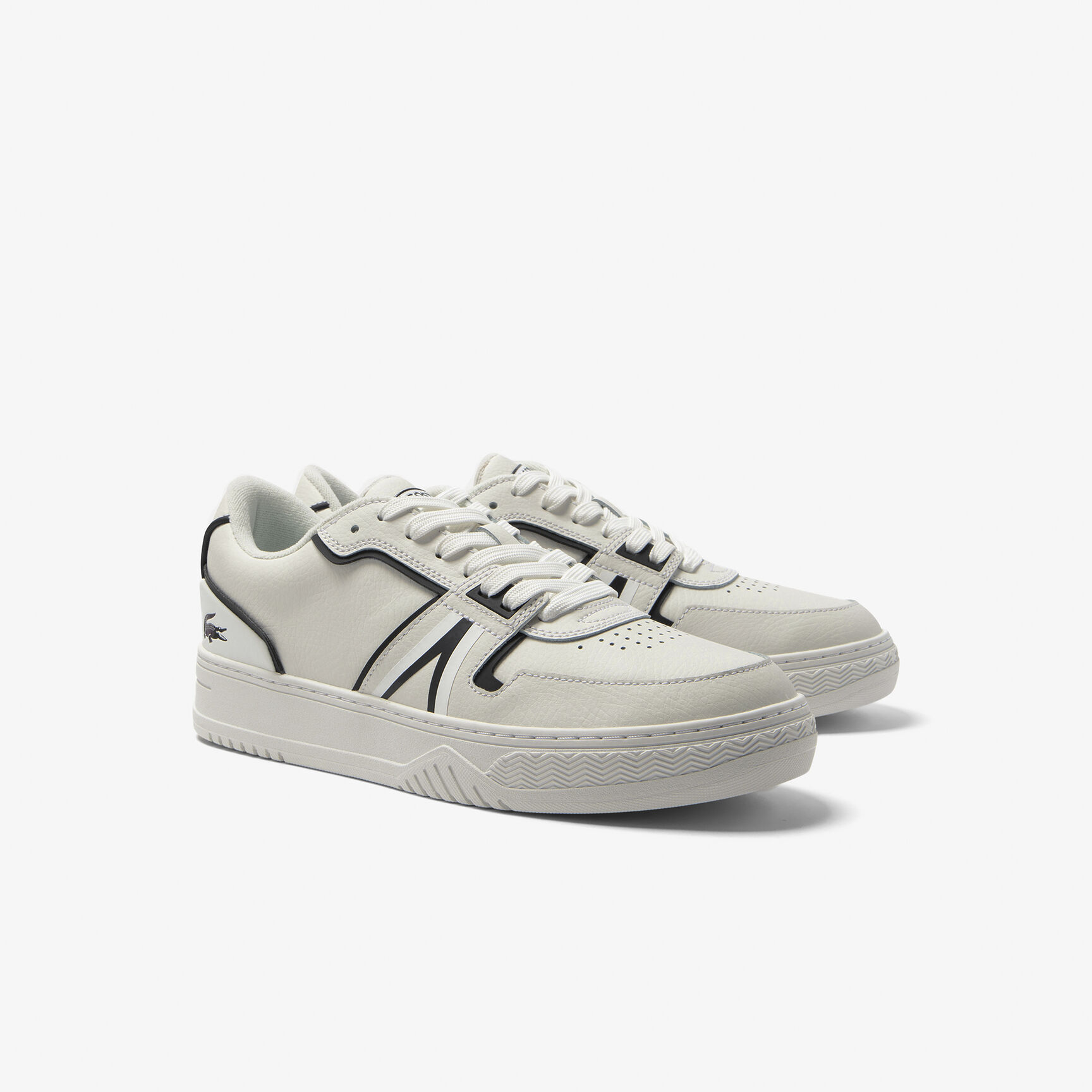 سنيكرز لاكوست L001 بيزلاين جلد للرجال Men's Lacoste L001 Baseline Leather Trainers - 45SMA0126-147