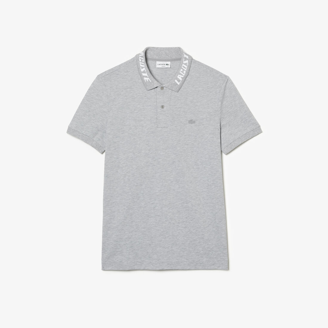 تيشيرت بولو لاكوست بيكيه مطاطي بقصة ضيقة وشعار الماركة للرجال Men's Lacoste Branded Slim Fit Stretch Piqu� Polo - PH9642-00-CCA