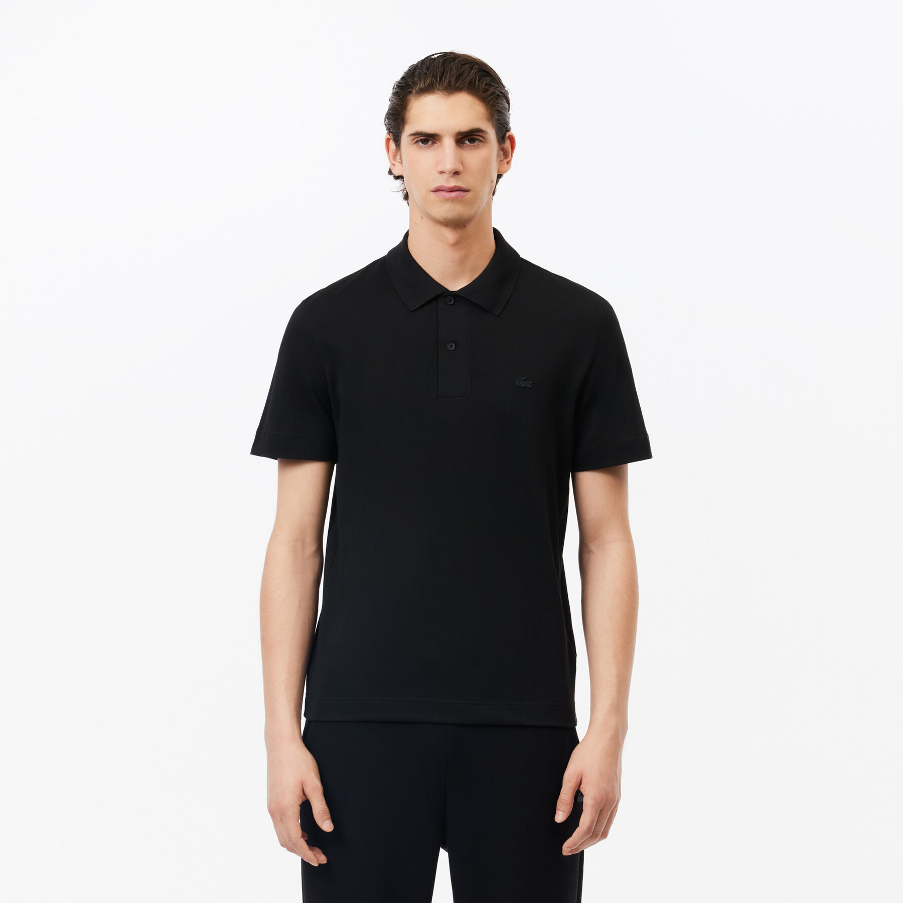 regular fit lacoste movement pique polo shirt