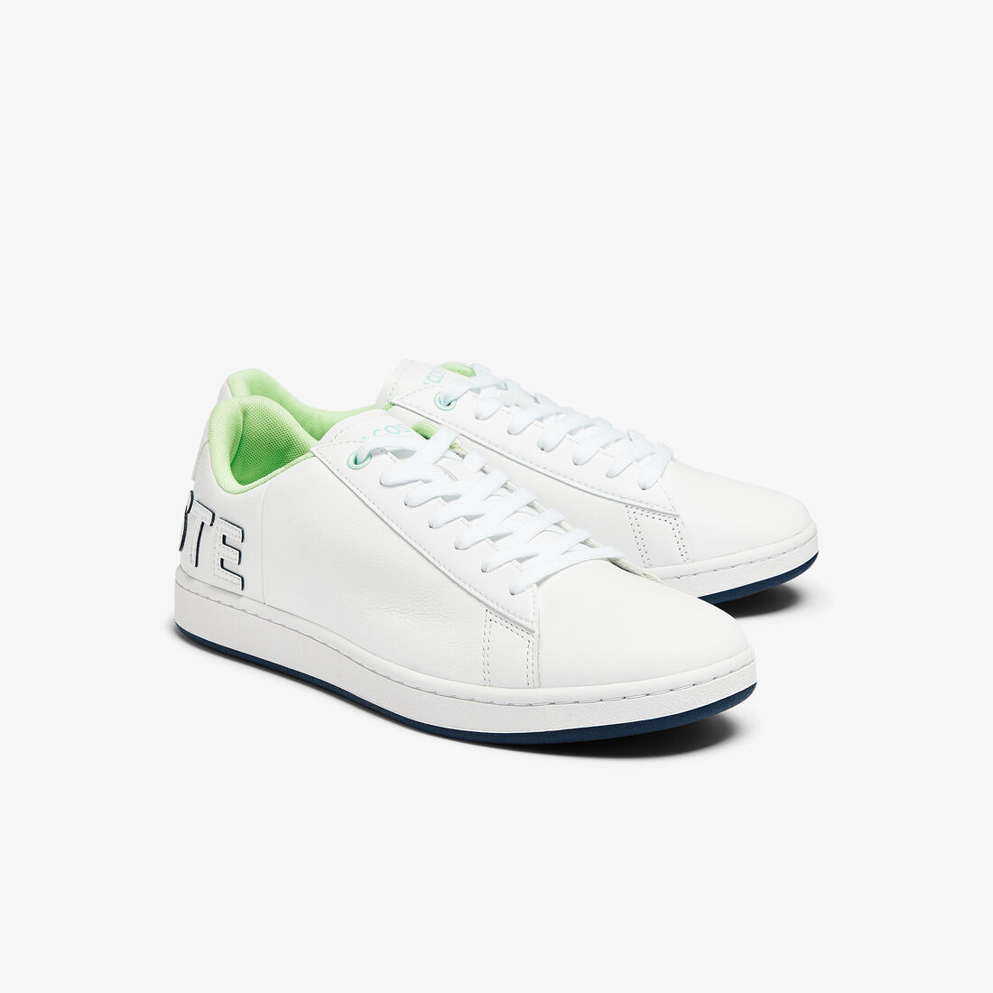 Men's Carnaby Evo Leather and Citrus Accent Trainers Men's Carnaby Evo Leather and Citrus Accent Trainers
