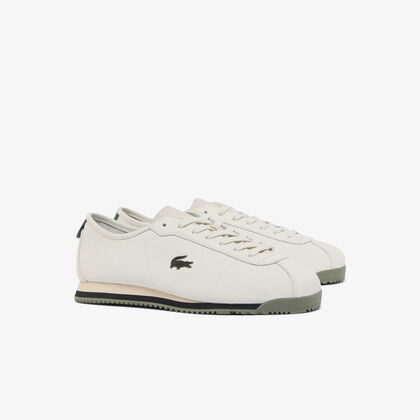 Men's Club-Low Leather Sneakers lacoste men s club low leather sneakers