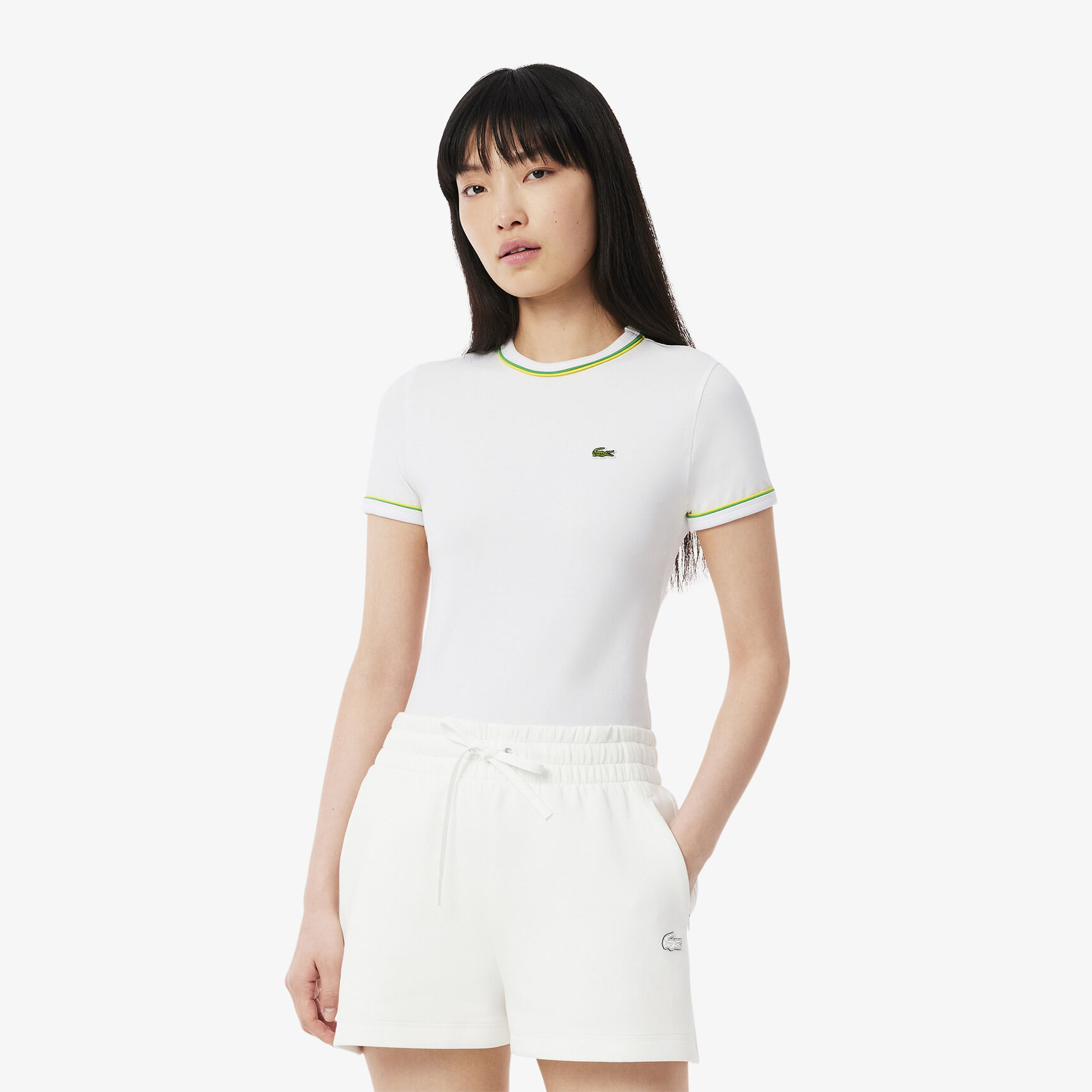 Contrast Accent Jersey T-shirt Contrast Accent Jersey T-shirt - TF0347-00-FWI