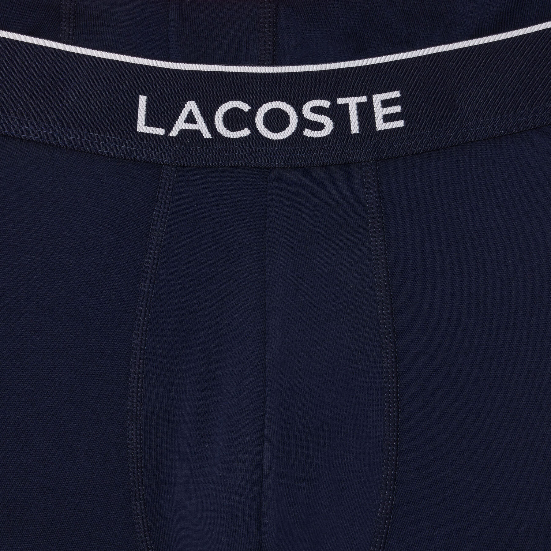 Pack Of 3 Navy Casual Trunks With Contrasting Waistband - 5H3401-00-HY0