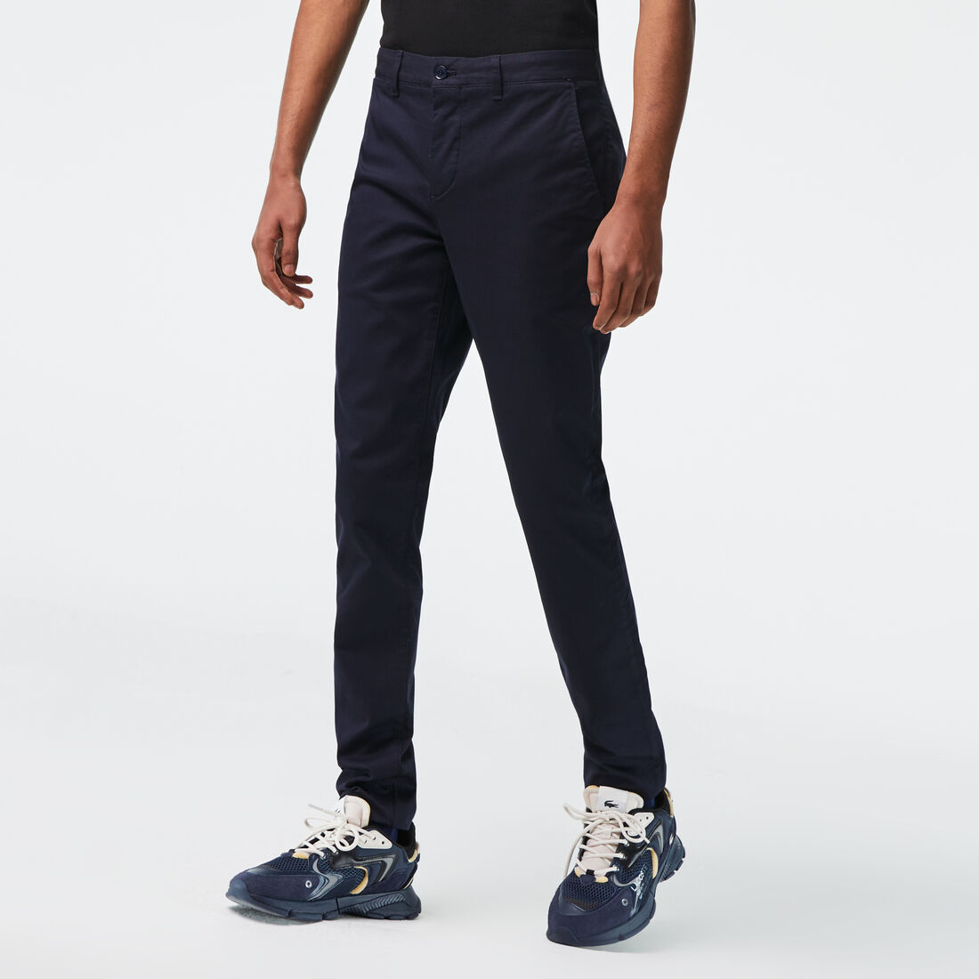 بنطال جينز دينم قطن مطاطي بقصّة ضيقة للرجال Men's New Classic Slim Fit Stretch Cotton Trousers - HH2661-00-HDE