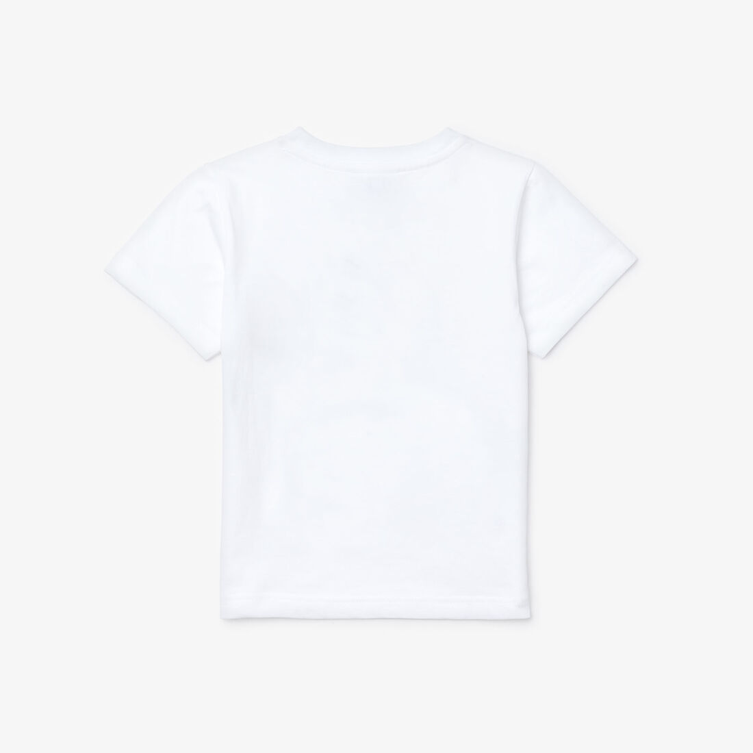 تي شيرت قطن بفتحة رقبة مستديرة مع شعار التمساح المطبوع للأولاد تي شيرت قطن بفتحة رقبة مستديرة مع شعار التمساح المطبوع للأولاد