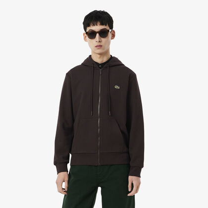 سويت شيرت كلاسيكي من الصوف بسحاب