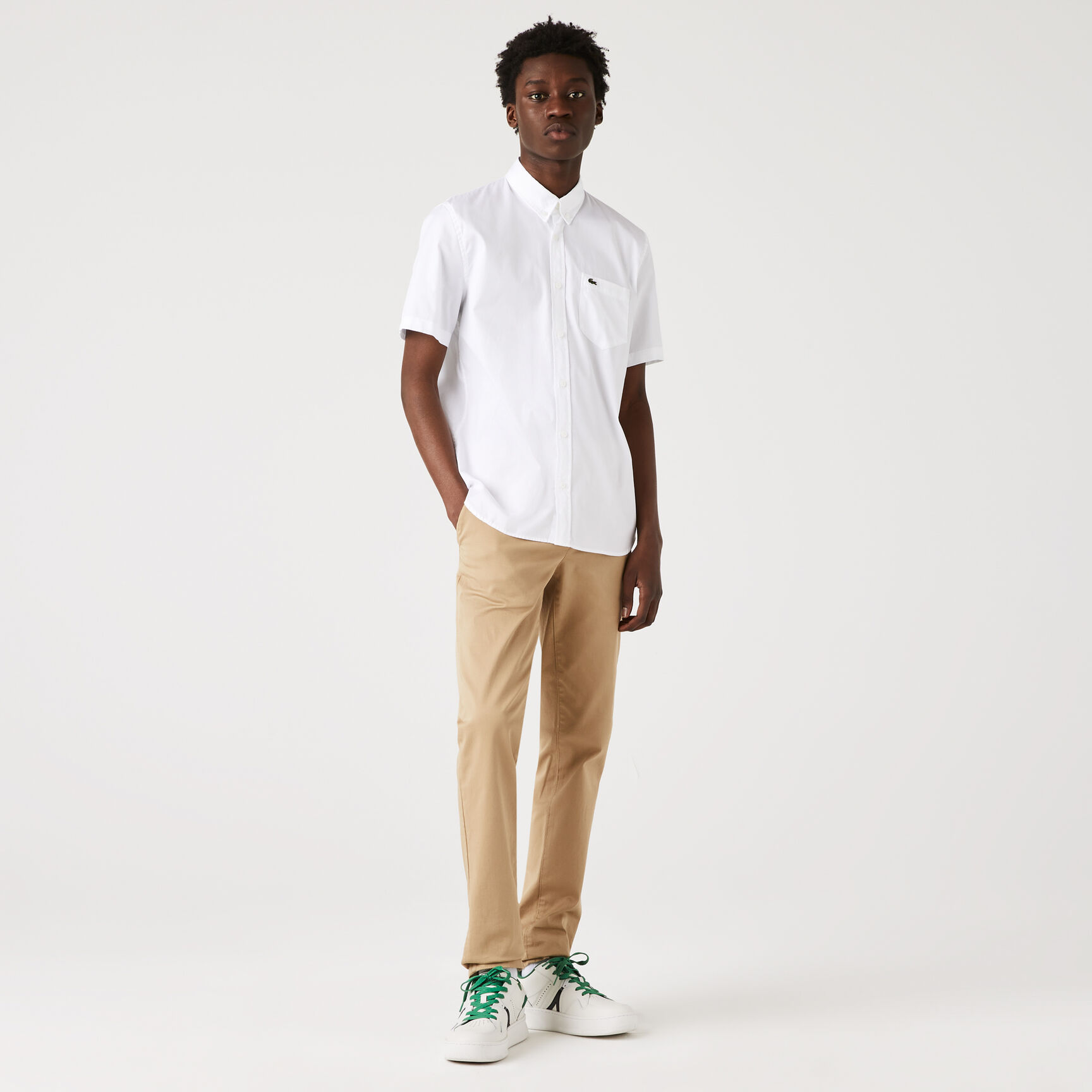 قميص قطن أكسفورد بقصة عادية للرجال قميص قطن أكسفورد بقصة عادية للرجال