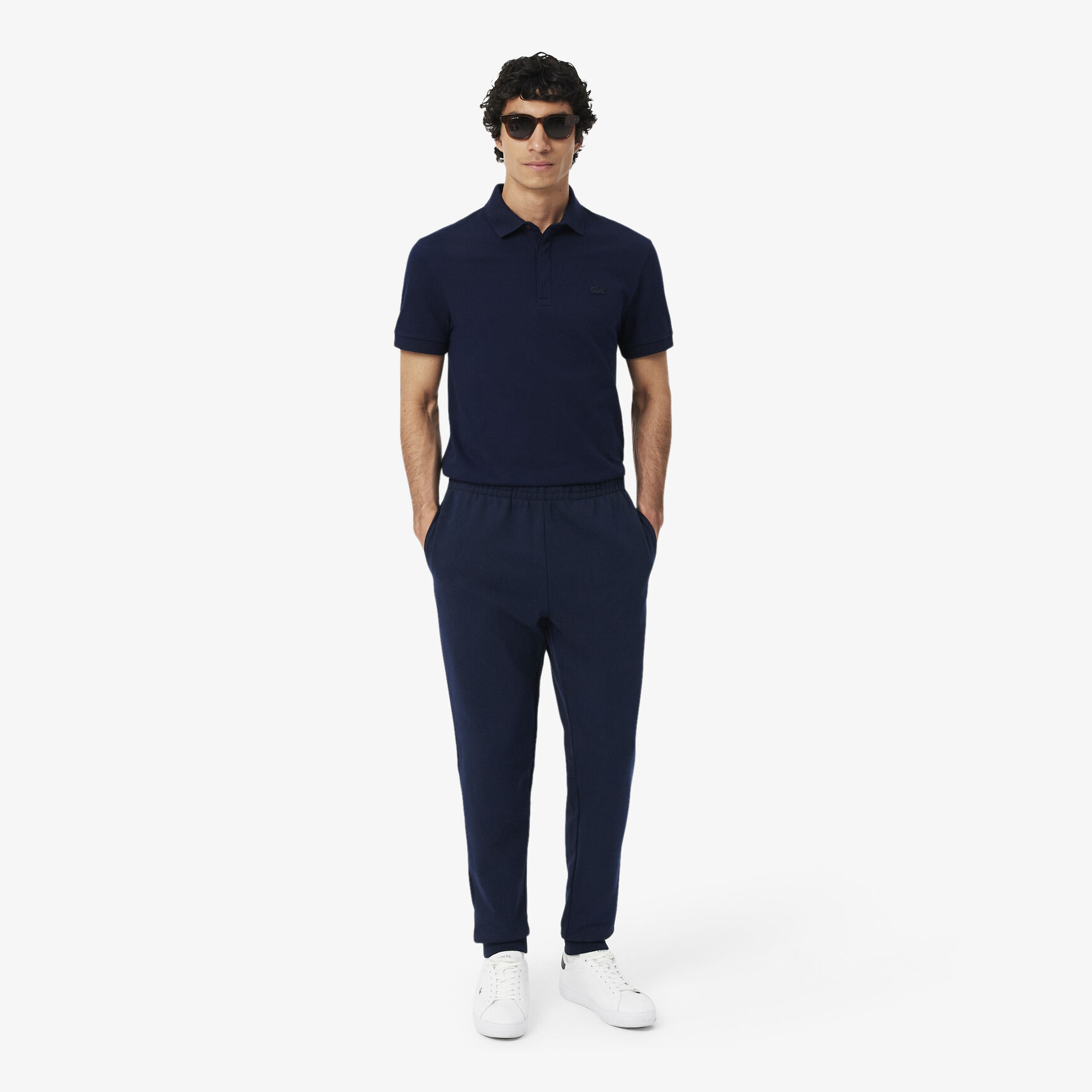 بنطال رياضي بقصة أرجل مدببة Tapered Leg Sweatpants - XH9833-00-166