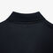 Loose Fit Badge Accent Fleece Polo Shirt - DH1208-00-350