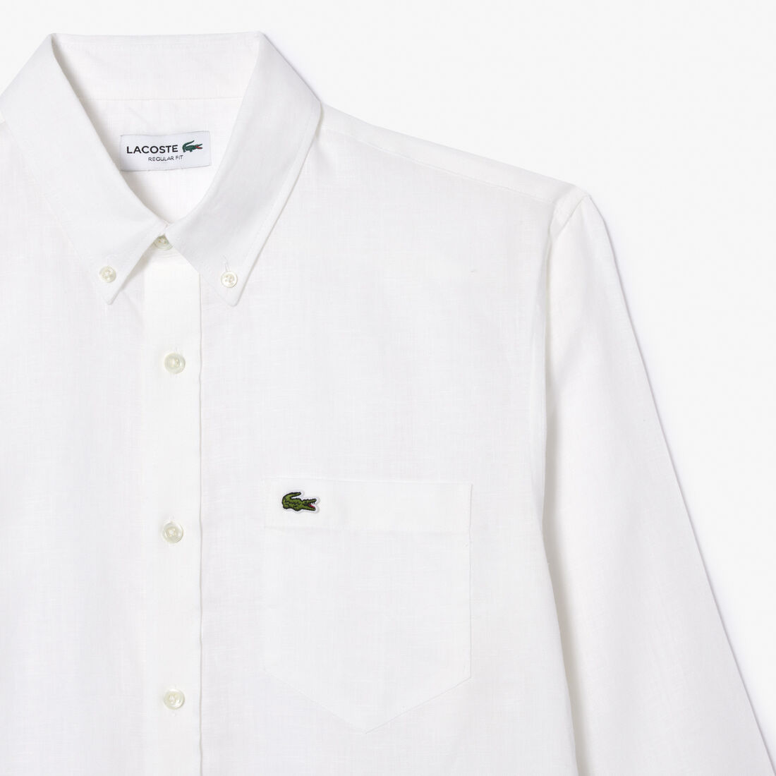 قميص كتان بقصّة عادية Regular Fit Linen Shirt - CH5692-00-001