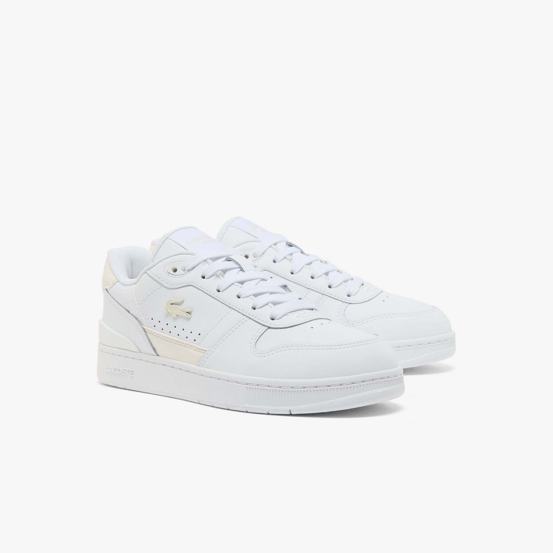 Women's T-Clip Set Leather Sneakers - 50SFA0188-65T