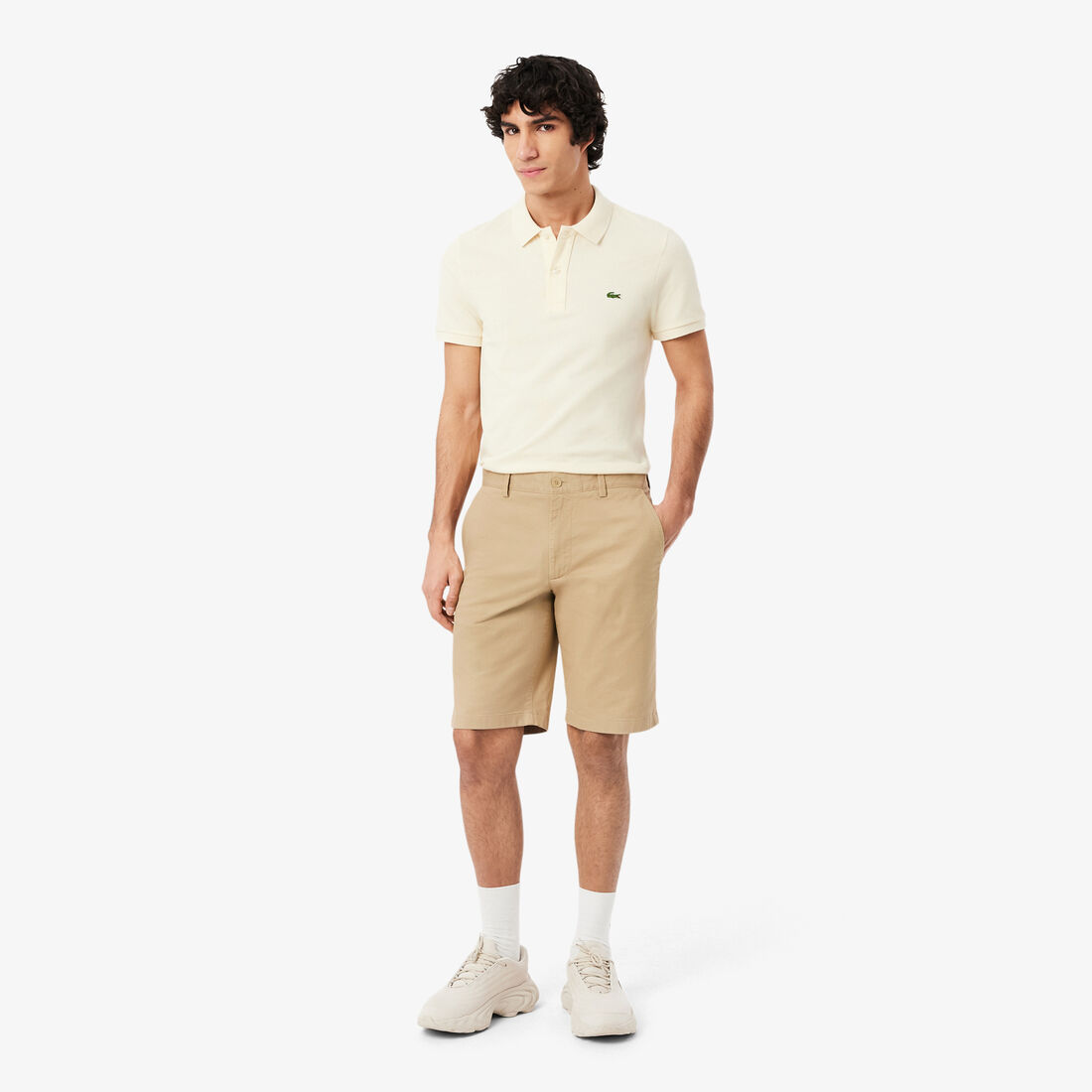 Stretch Twill Chino Shorts lacoste stretch twill chino shorts