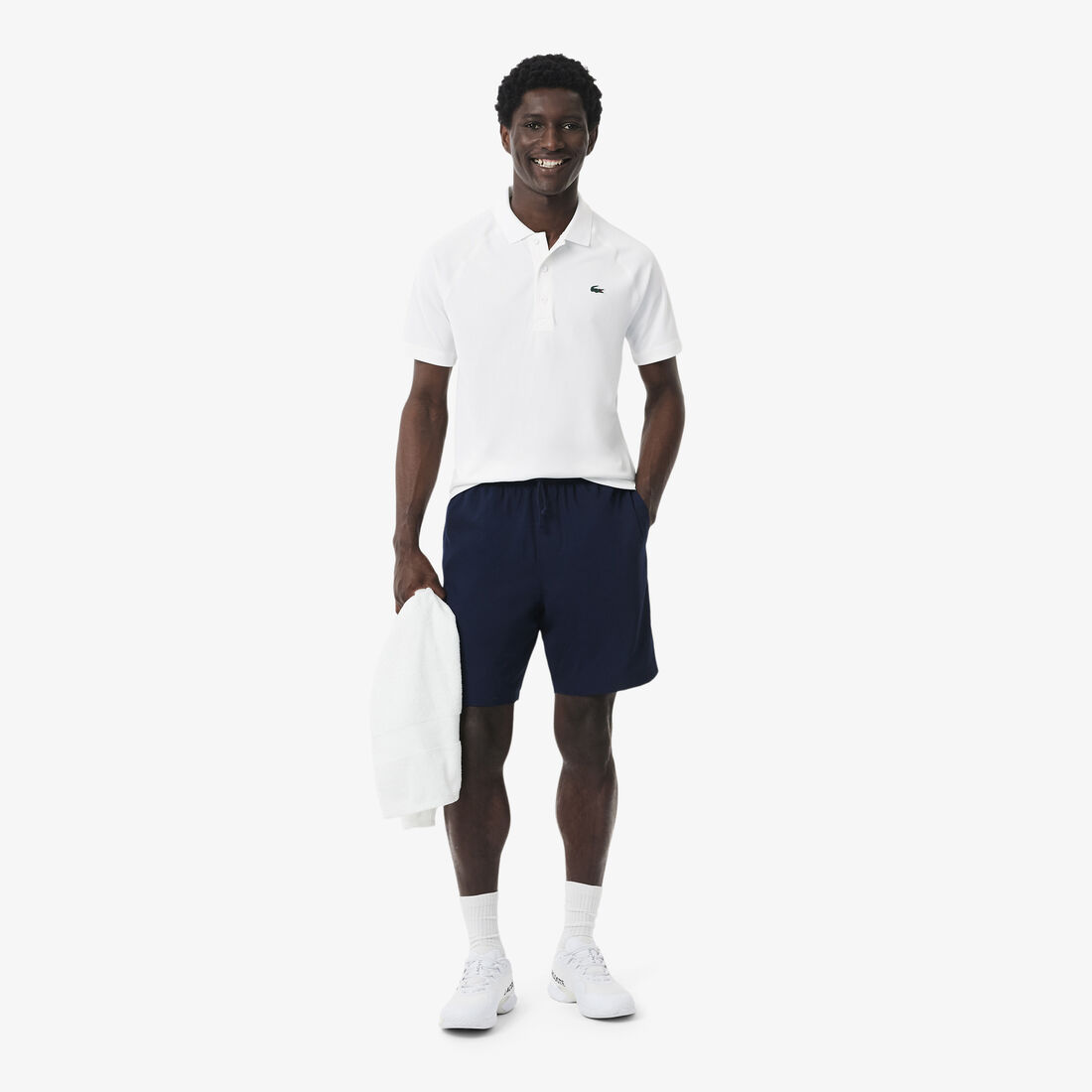 قميص بولو بقصة عادية واقٍ من الأشعة فوق البنفسجية Regular Fit UV Protect Polo Shirt - DH3201-00-001