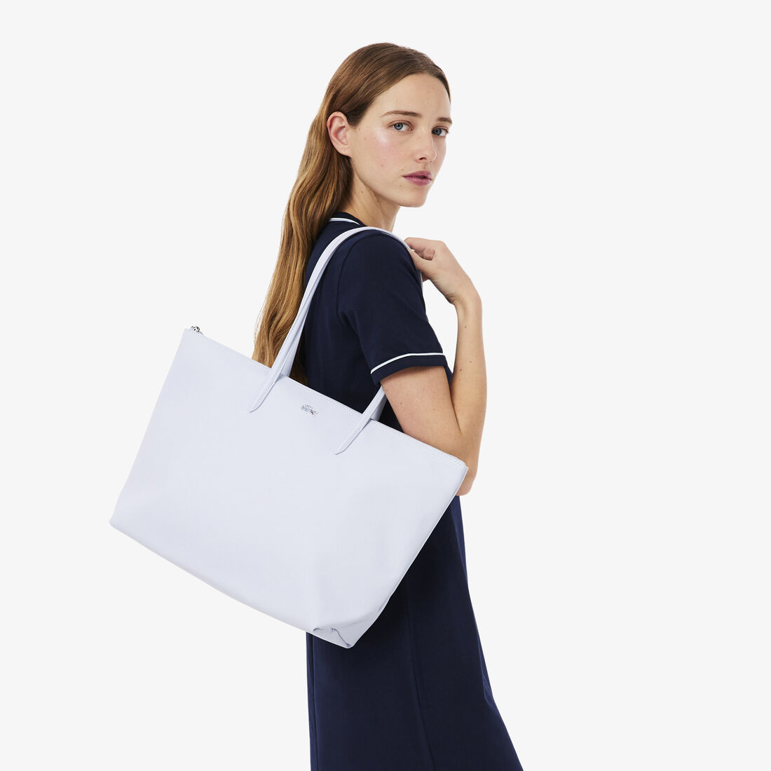 حقيبة كبيرة L.12.12 Large L.12.12 Concept Tote - NF1888PO-N14