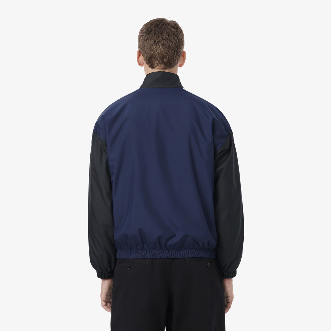 lacoste colour block track jacket