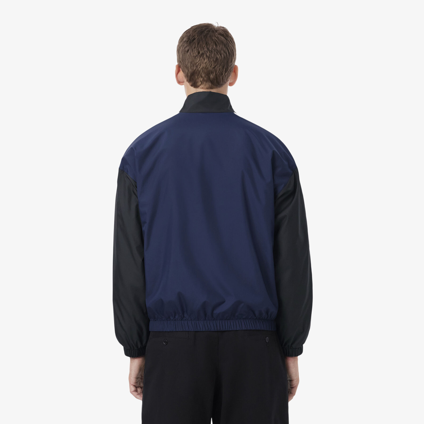 lacoste colour block track jacket