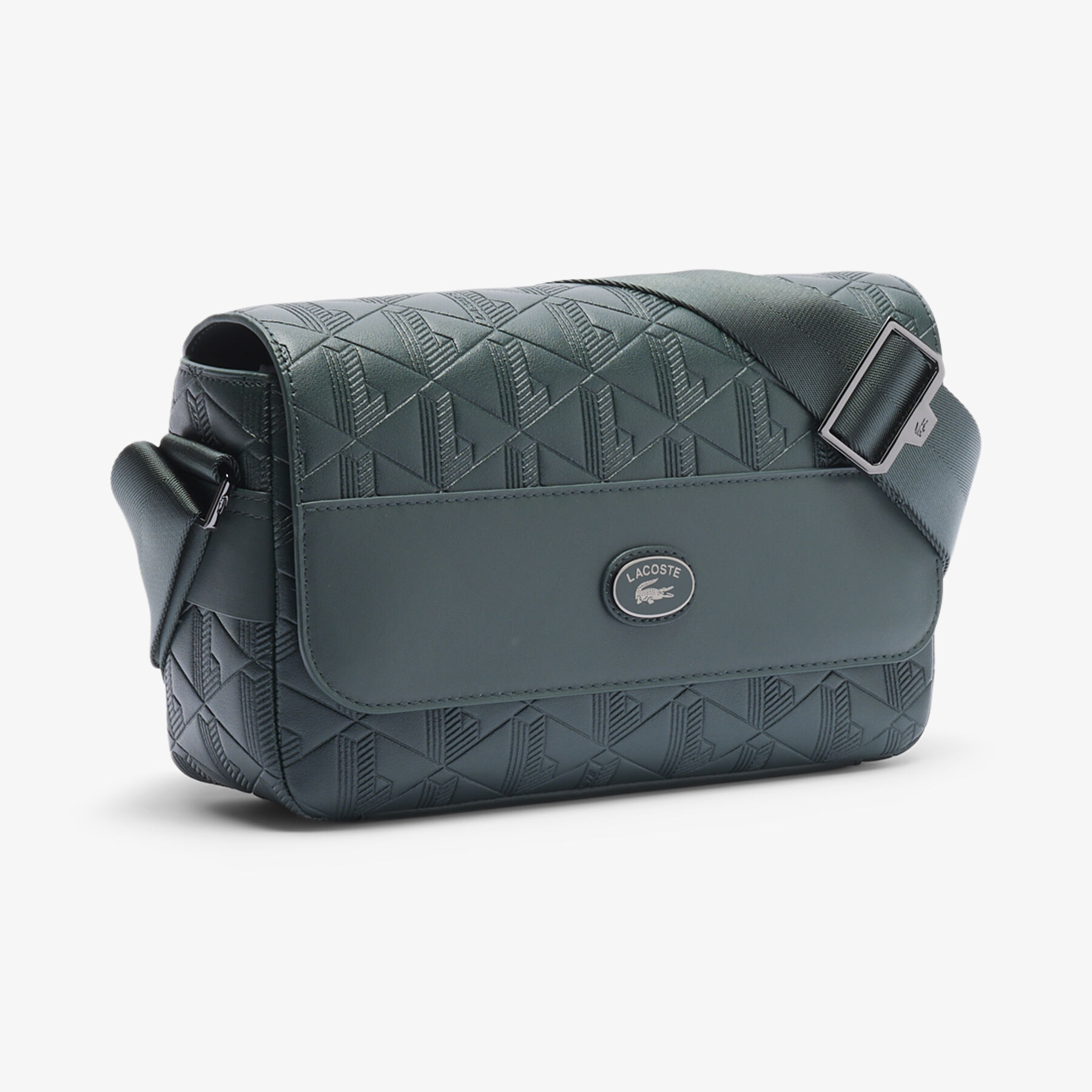 Nomogramme Leather Flap Close Satchel lacoste nomogramme leather flap close satchel