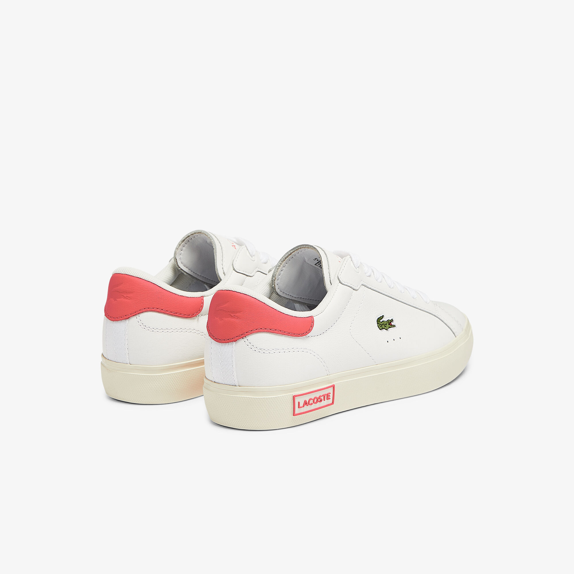 Women's Powercourt Leather Popped Heal Trainers