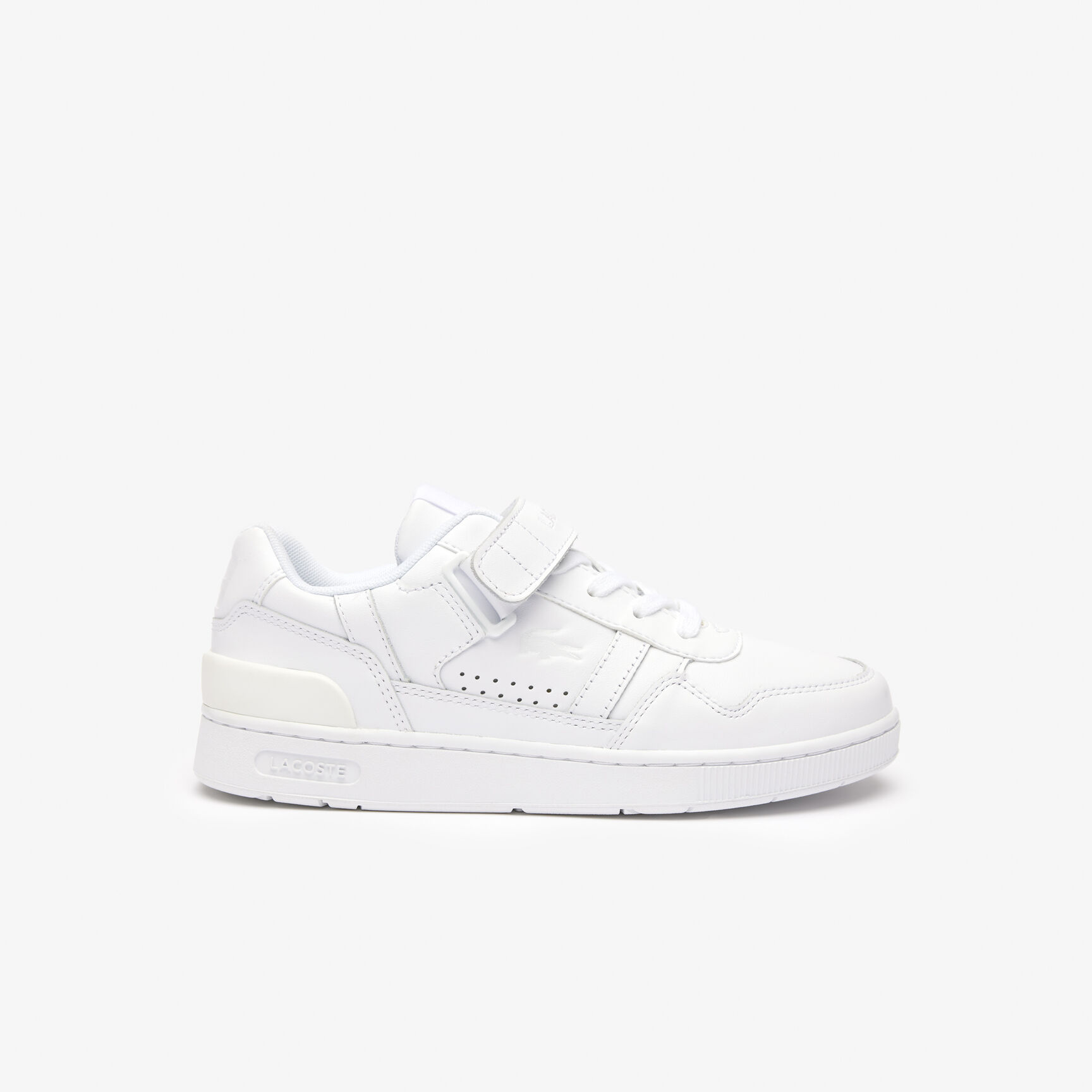 سنيكرز تي كليب جلد بشريط فيلكرو لاصق للنساء Women's T-Clip Velcro Leather Trainers - 46SFA0062-21G