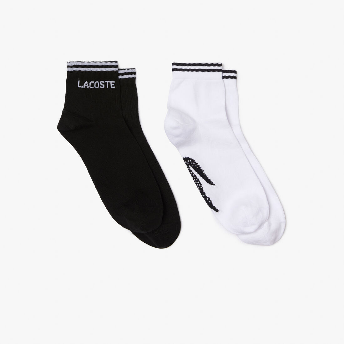 Unisex Lacoste SPORT Low Cotton Sock 2-Pack - RA4187-00-258