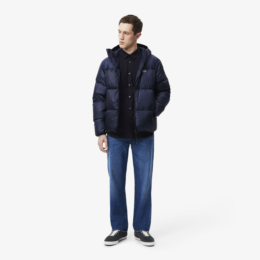 Regular Fit Short Sleeved Cotton Shirt Men's Regular Fit Solid Cotton Shirt - CH8528-00-HDE