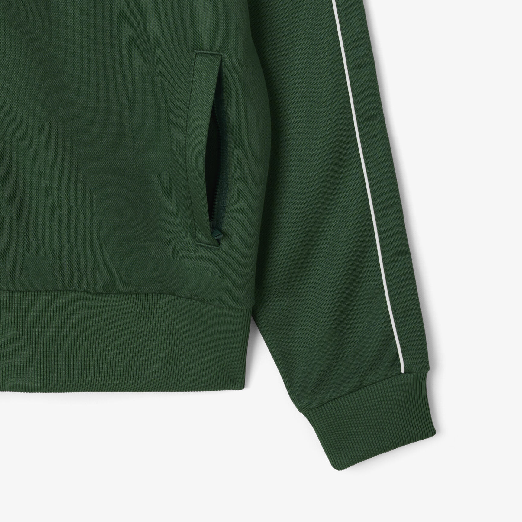 Paris Pique Zip Front Track Jacket - SH1457-00-132