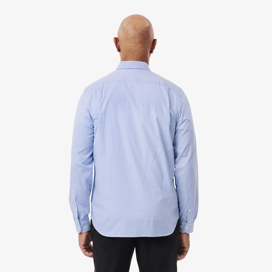 قميص قطن مخطط بقصة عادية للرجال Men's Regular Fit Striped Cotton Shirt - CH2936-00-F6Z