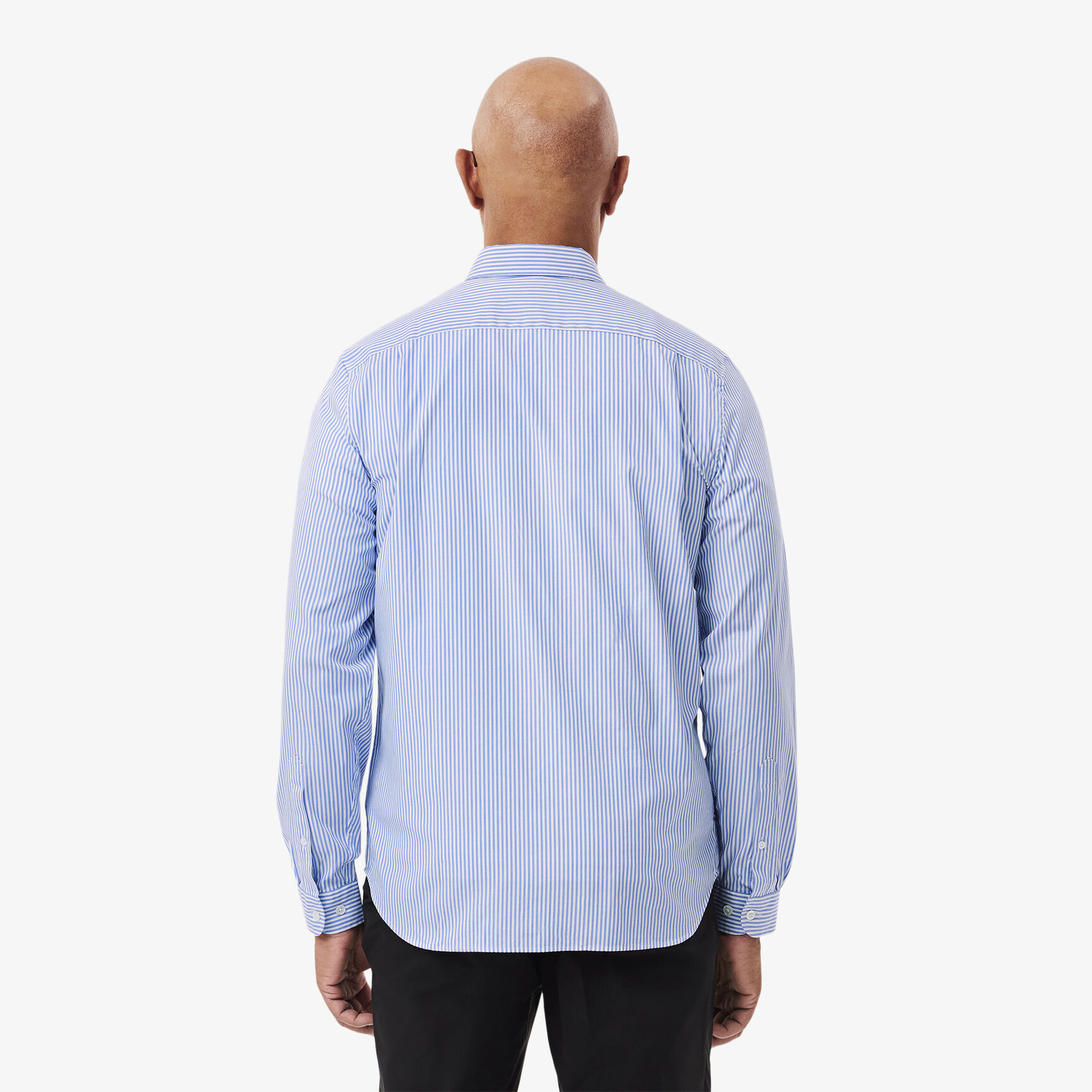 قميص قطن مخطط بقصة عادية للرجال Men's Regular Fit Striped Cotton Shirt - CH2936-00-F6Z