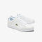 lacoste women s carnaby evo mesh lined leather trainers