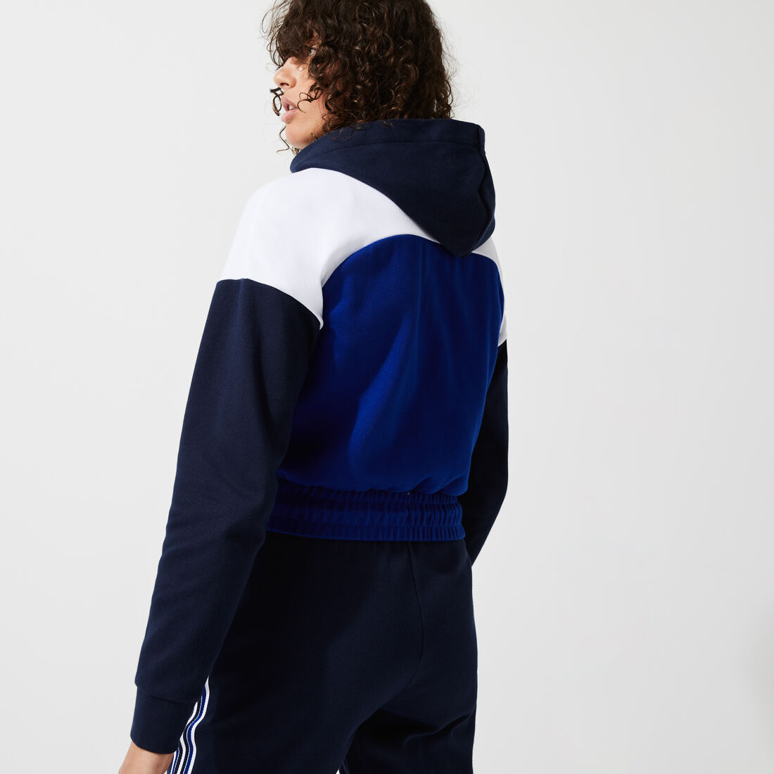 Women’s Lacoste SPORT Hooded Organic Cotton Zip Sweatshirt Women’s Lacoste SPORT Hooded Organic Cotton Zip Sweatshirt