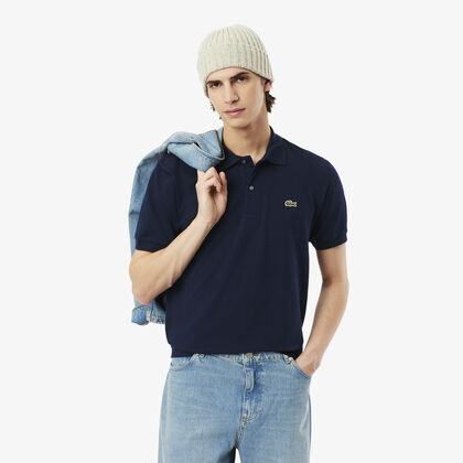 قميص بولو بيكيه خفيف بقصة كلاسيكية L.12.12