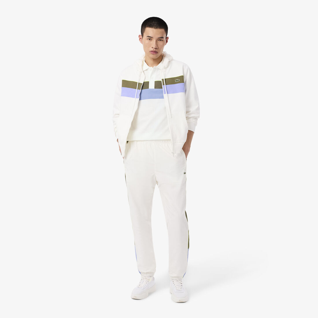 قميص بولو بقصة عادية من بيتي بيكيه Regular Fit Colour-Block Petit Pique Polo Shirt - PH5918-00-9IV