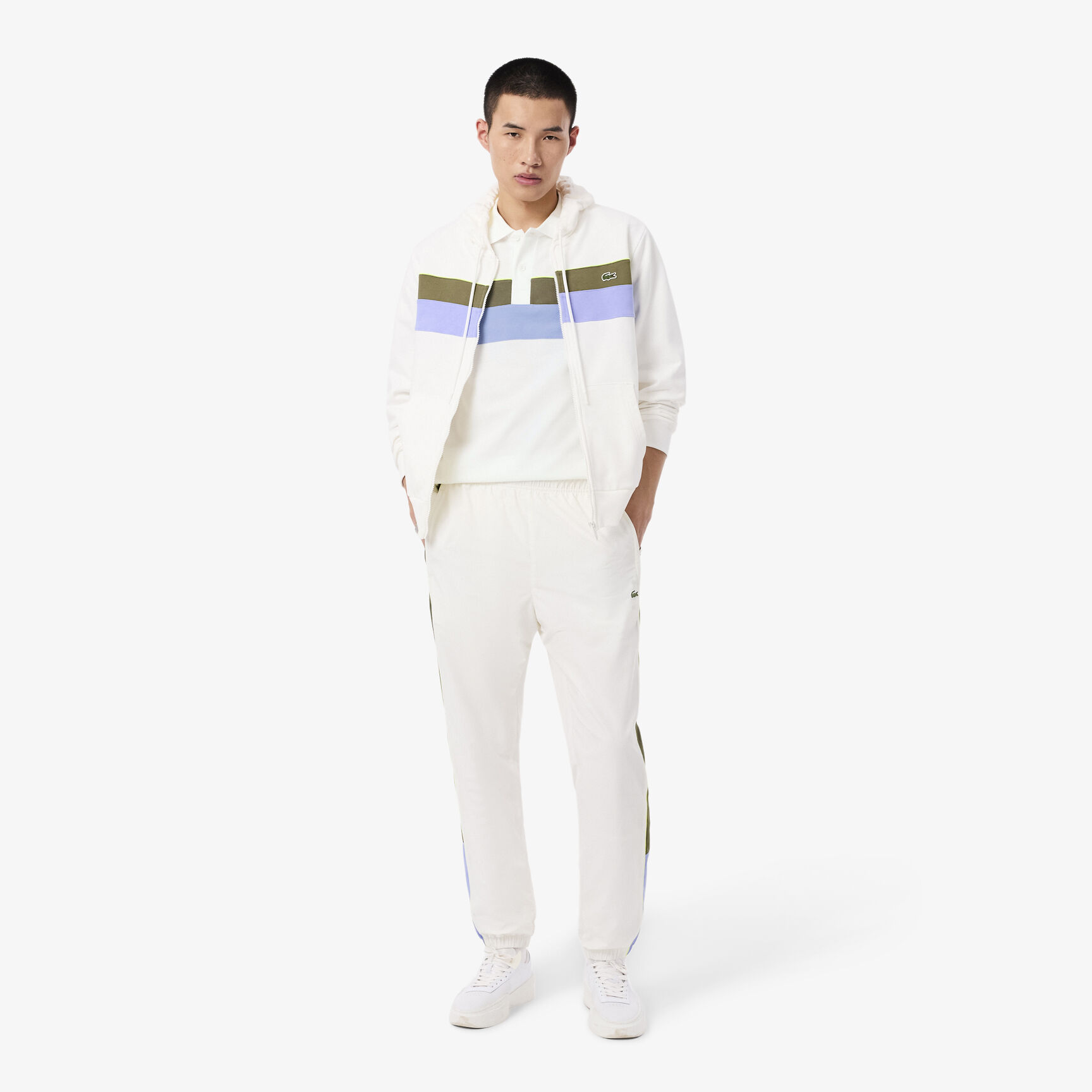 قميص بولو بقصة عادية من بيتي بيكيه Regular Fit Colour-Block Petit Pique Polo Shirt - PH5918-00-9IV