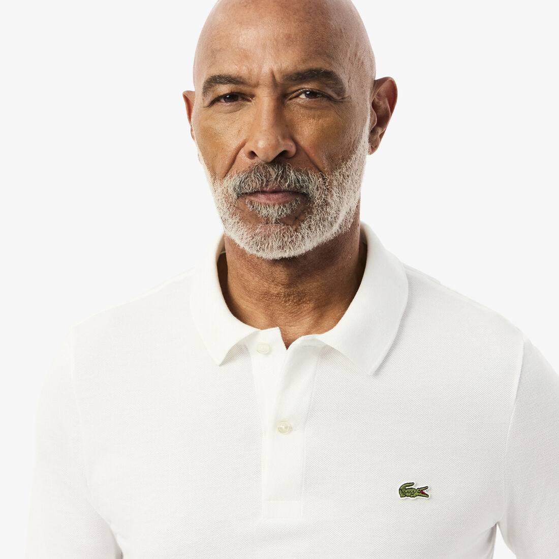 قميص بولو بقصّة ضيقة L.12.12 بأكمام طويلة Slim Fit L.12.12 Long Sleeved Polo Shirt - PH4013-00-001