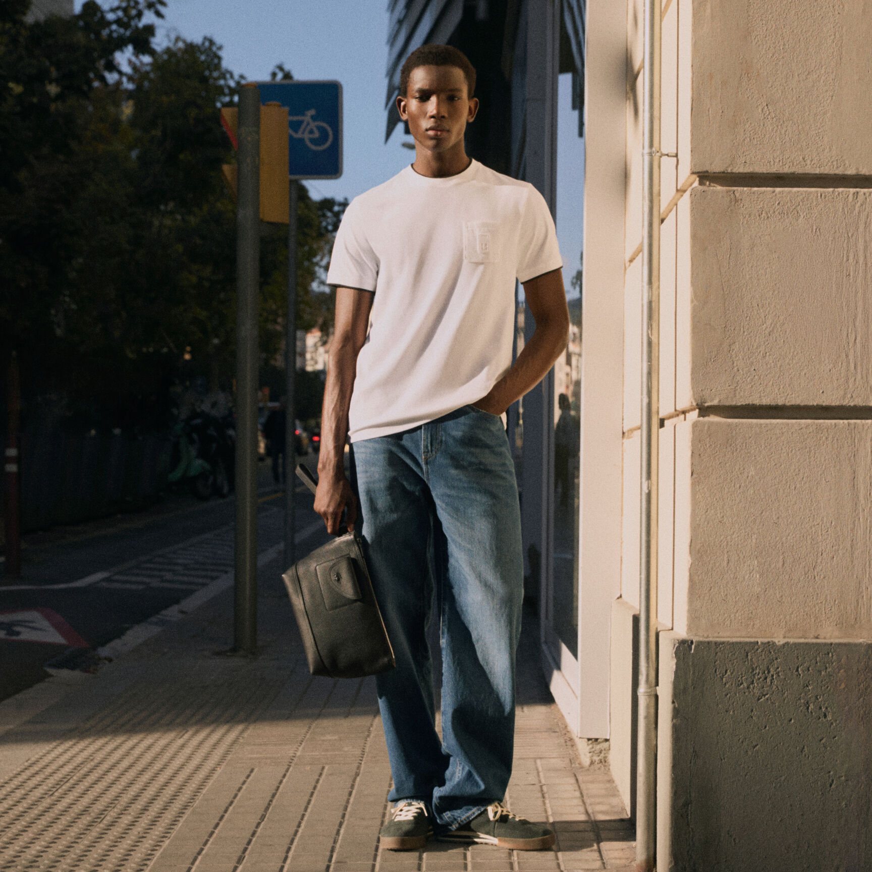 5 Pocket Straight Cut Jeans - HH2321-00-MK9