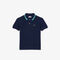 Boys' Lacoste Tricolour Collar Cotton Petit Pique Polo - PJ9702-00-IH9