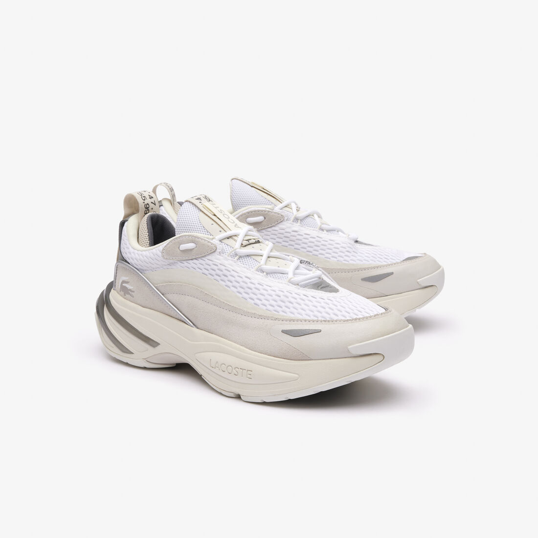 سنيكرز لاكوست رن سبين ايفو للرجال Men's Lacoste Odyssa Textile Trainers - 45SMA1200-21G