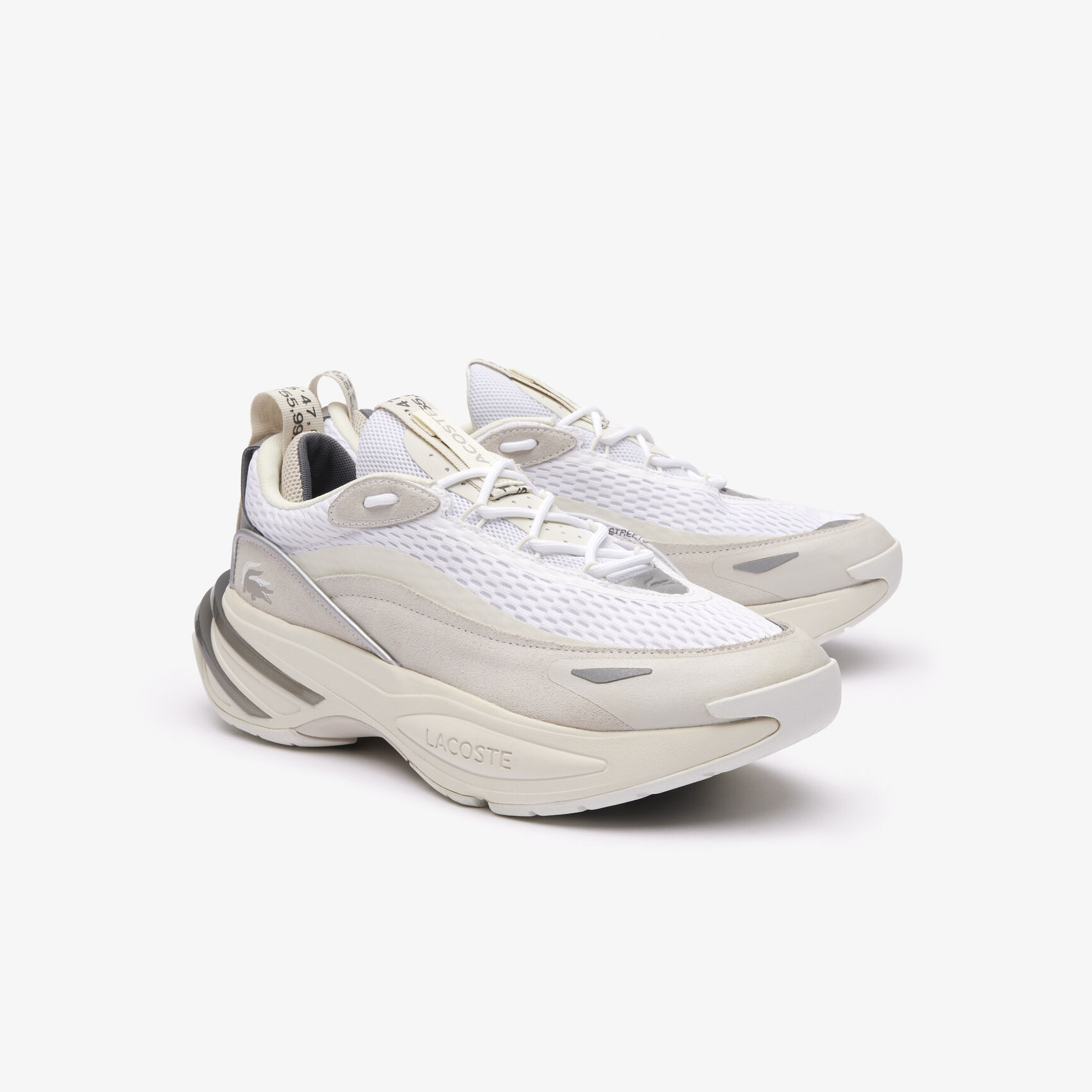 سنيكرز لاكوست رن سبين ايفو للرجال Men's Lacoste Odyssa Textile Trainers - 45SMA1200-21G