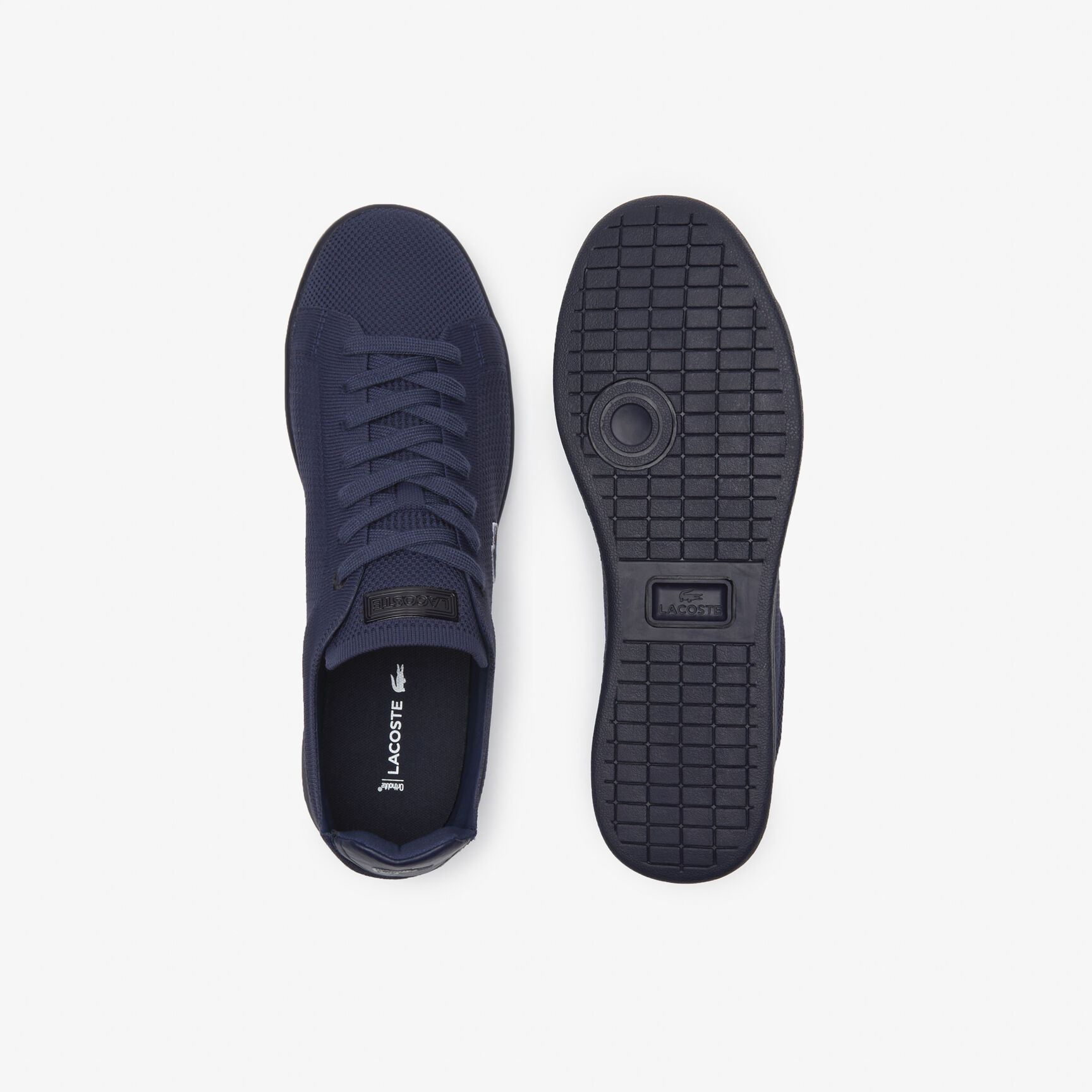 Men's Lacoste Carnaby Pique Textile Trainers Men's Lacoste Carnaby Piquée Textile Trainers - 45SMA0023-95K