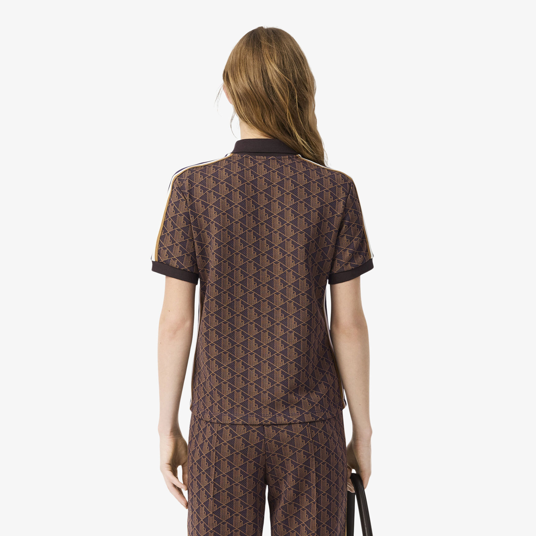 Slim Fit Monogram Jacquard Polo Shirt - DF3364-00-9I4