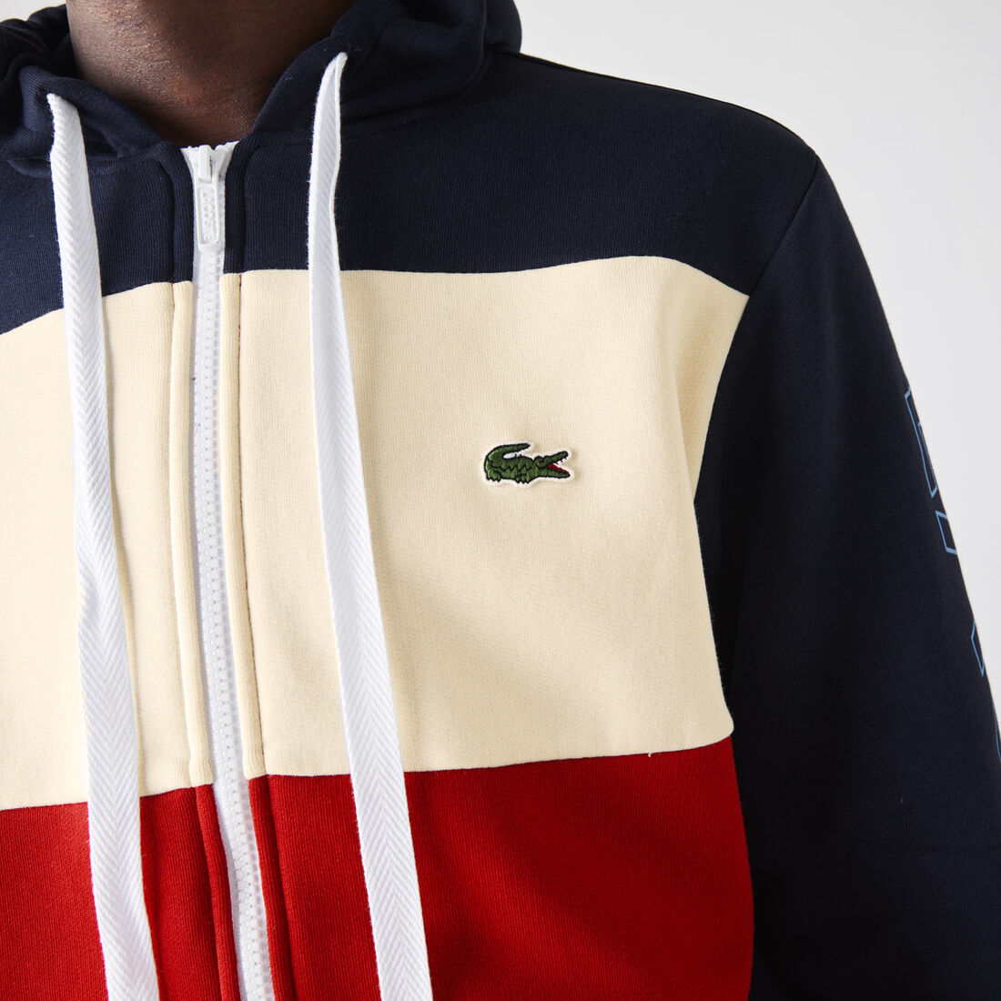 Men’s Hooded Colorblock Fleece Zip Sweatshirt Men’s Hooded Colorblock Fleece Zip Sweatshirt