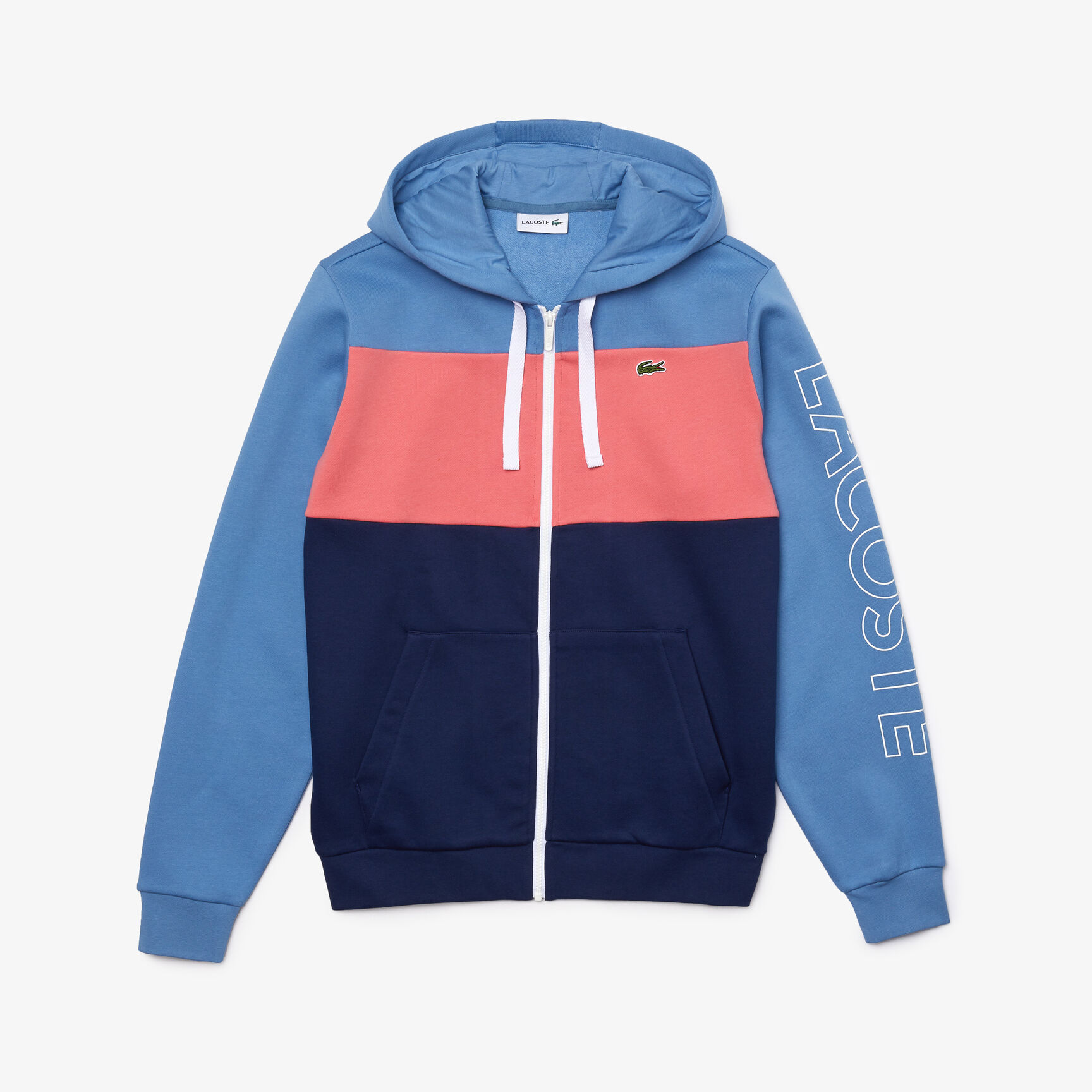 Men’s Hooded Colorblock Fleece Zip Sweatshirt Men’s Hooded Colorblock Fleece Zip Sweatshirt