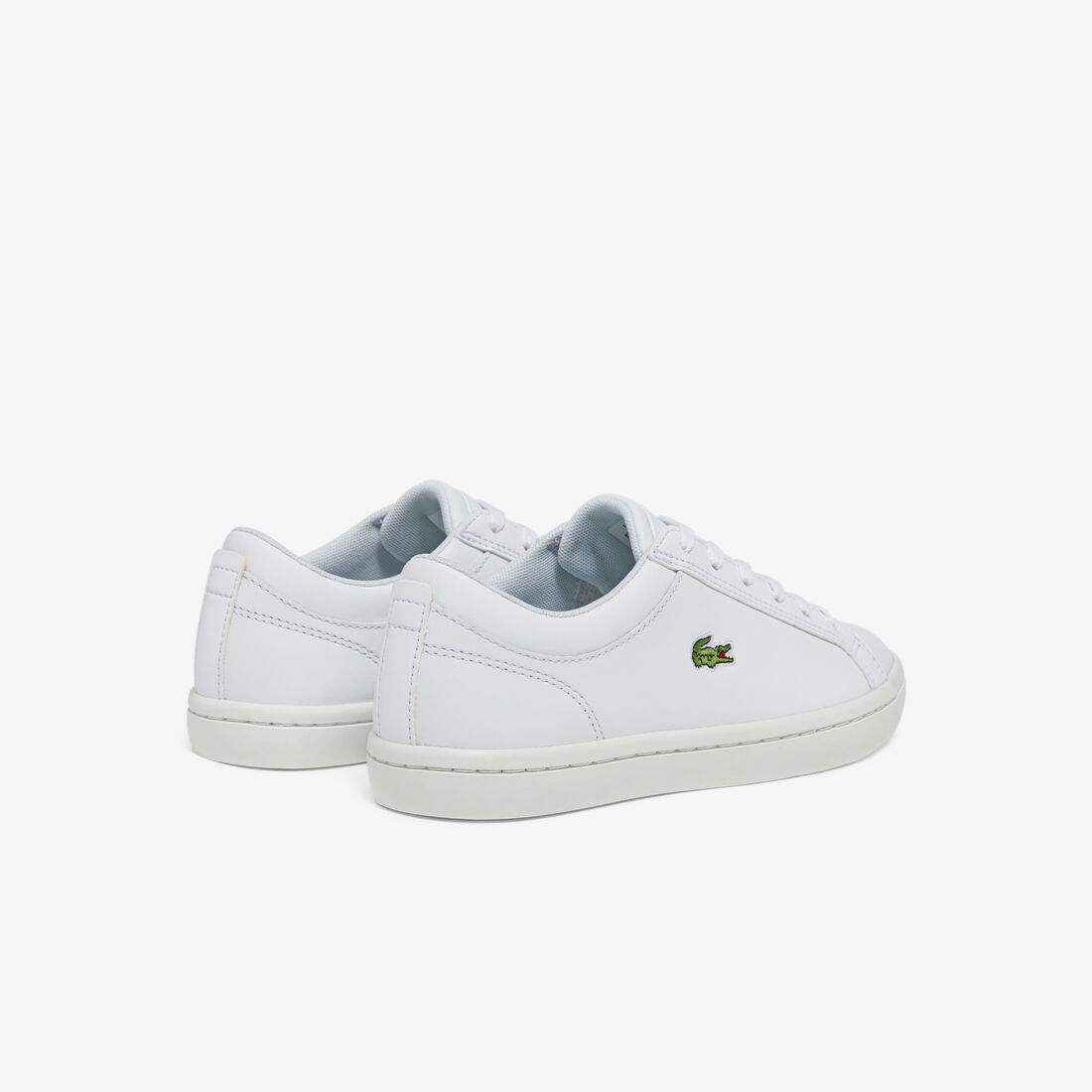 سنيكرز ستريت ست جلد للنساء Women's Straightset Leather Trainers - 32SPW0133-001