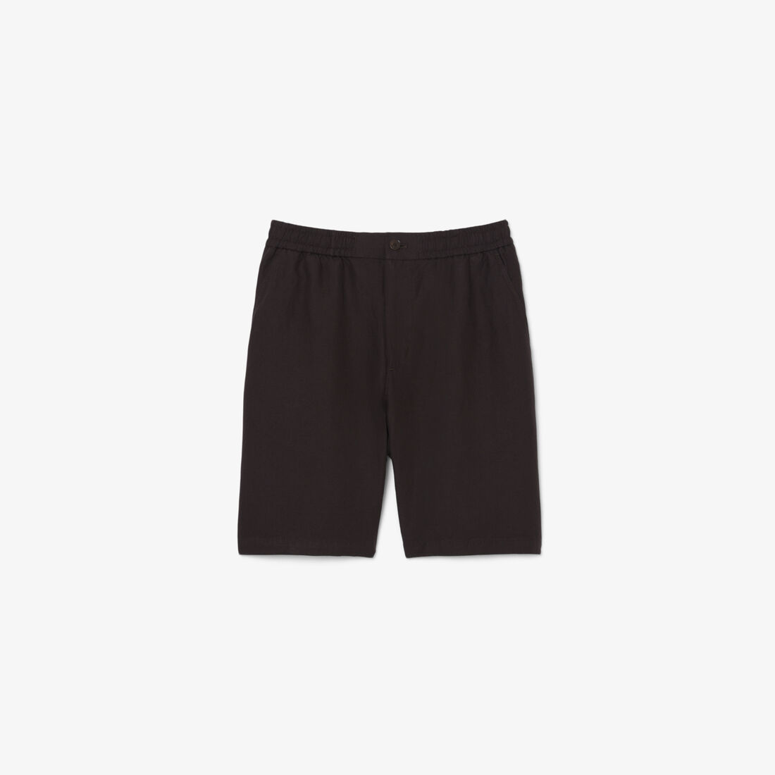 Regular Fit Linen Blend Twill Shorts Regular Fit Linen Blend Twill Shorts - GH2628-00-3LA