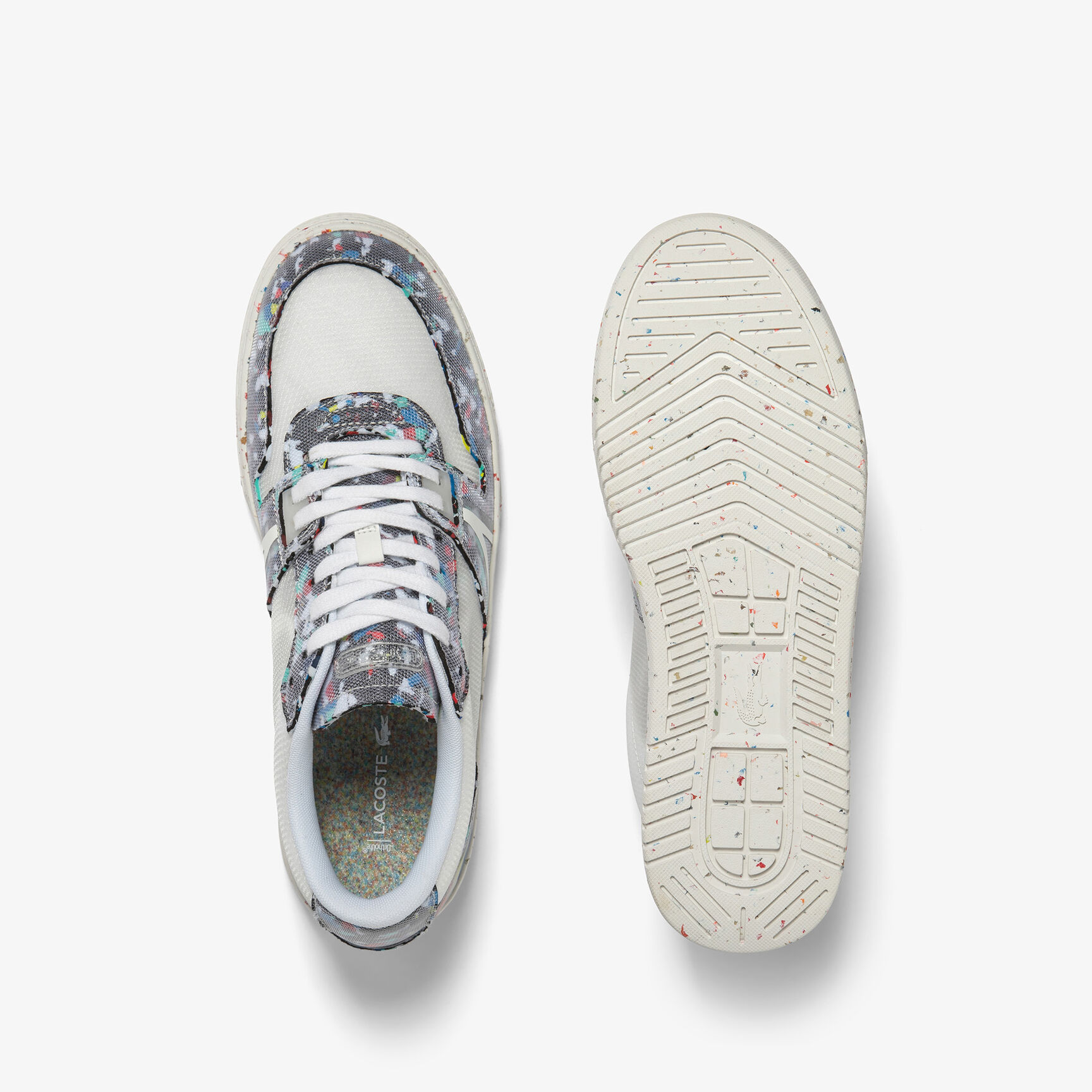 Men's Lacoste L001 Eco Leather Trainers Men's Lacoste L001 Eco Leather Trainers