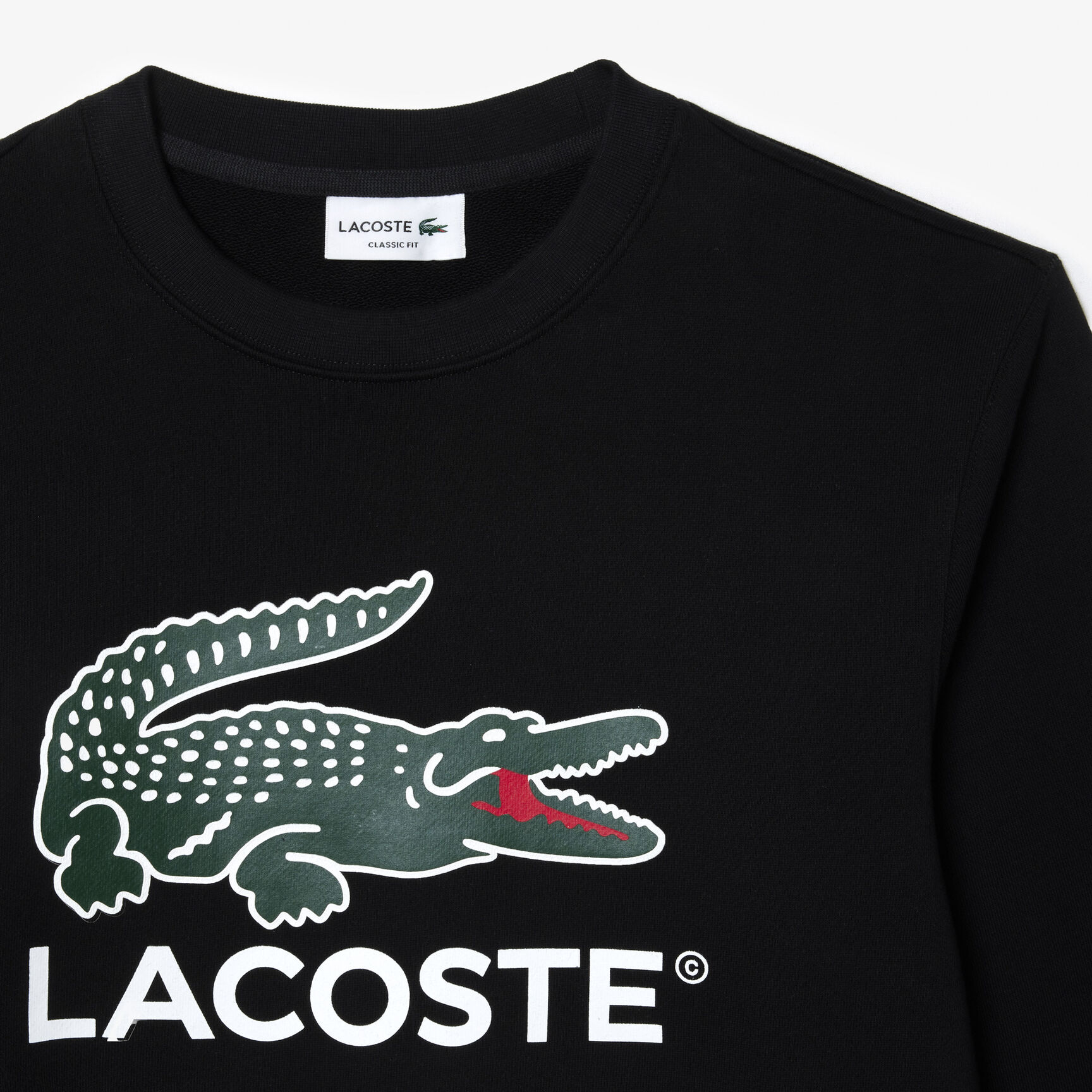 سويت شيرت صوف ناعم مقسم بألوان Classic Fit Cotton Fleece Sweatshirt - SH1281-00-031