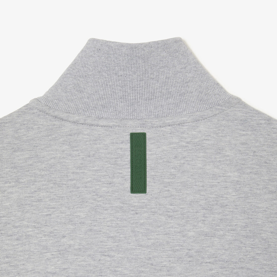سويت شيرت لاكوست قطن عضوي ناعم للرجال High Neck Zip-Up Sweatshirt - SH2702-00-CCA
